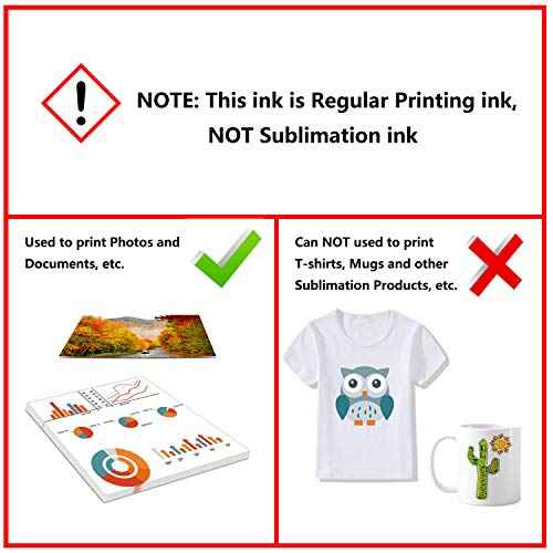 Dye Refill Ink Kit for L800 L805 Artisan 1430 1500w 730 837 835 810 800 725 710 700 600 50 PHOTO1410 1400 RX680 RX595 RX580 R380 R280 R260 R200 R220 R300 for Refillable Cartridges or CISS