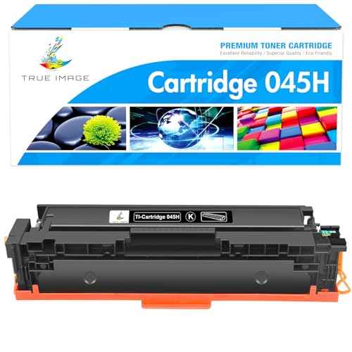 045 045H Black Toner Cartridge Compatible Replacement for Canon 045 045H CRG-045H MF634 Color ImageCLASS MF634Cdw MF632Cdw LBP612Cdw MF632 Printer Ink (Black, 1-Pack)