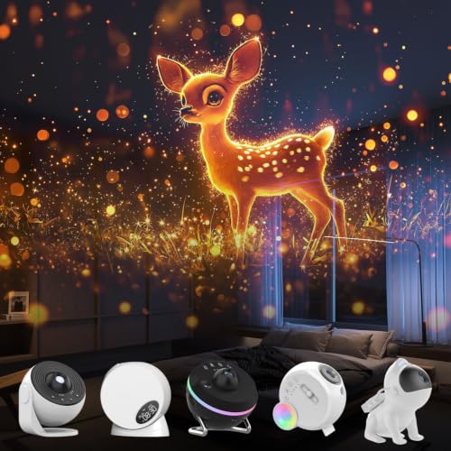 Rusoso Galaxy Projector Pro Disc Set 6-Pack 5K HD Ocean Scene Replacement
