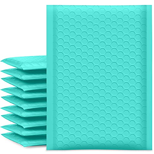UCGOU Teal Bubble Mailers 6x10 Inches (Inner 6x9) 25 Pack - Padded Envelopes for Shipping