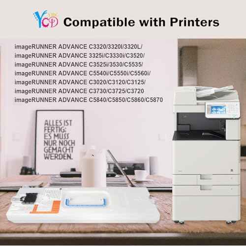 Compatible with WT202 Waste Toner 1-Pack Container Box Waste Toner Bottle Replacement for Canon C3330i C3530i C3525i C3325i C5535i C5550i C3520i C5540i C3020 C3720 C5760 C5860i 6870i Printer