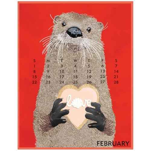 Linnea Design 2026 Desktop Calendar and Frame Set 5 x 7" Artwork by Johanna Riley