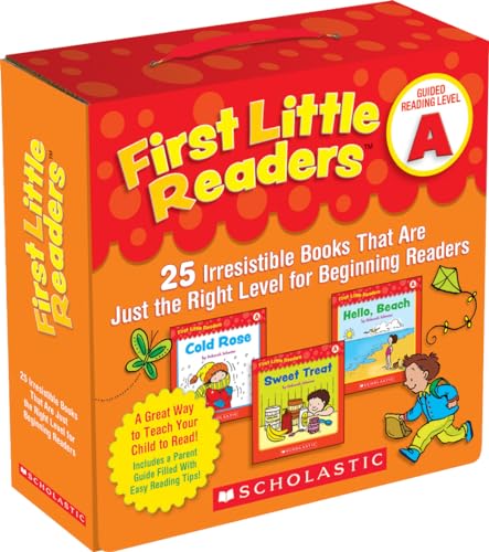 First Little Readers Parent Pack: Guided Reading Level A — 25 Beginning Reader Books