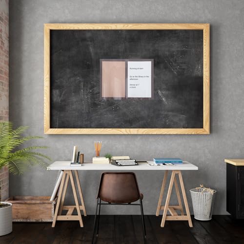 Lightweight Cork & Whiteboard Wall Panel - Half-Size Memo Board for Office & Home