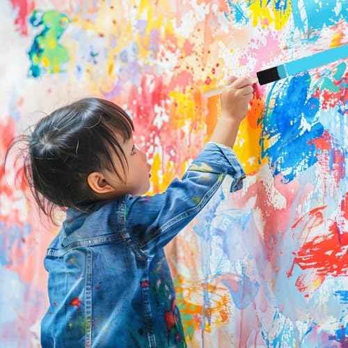 20 Pcs Foam Paint Brushes, 1'' Sponge Paint Brush, Foam Brushes for Painting, Craft, Staining, Varnish, Touch Up