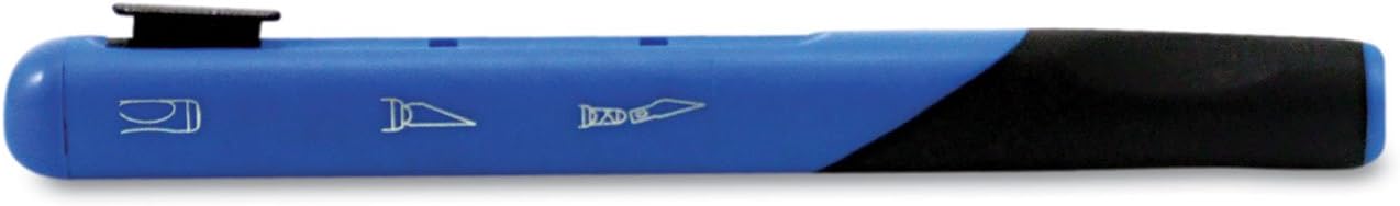 X-ACTO Retract-A-Blade Knife - #11 Blade with Blue/Black Plastic Handle - Precision Cutting Tool