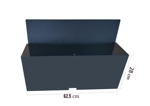 DPYSG_TO External Case for Desktop Monitor - Desk Organizer - Acrylic Organizer for All Small Office Storage Items (Straight Edge, 11 inch)