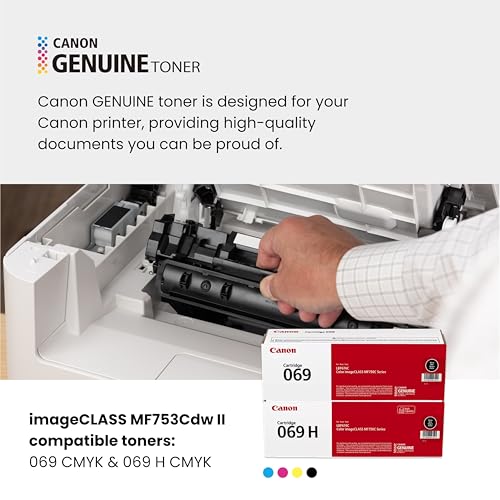 Canon Color imageCLASS MF753Cdw II All-in-One Wireless Color Laser Printer - New Model
