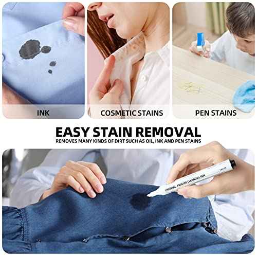 Thermal Printer Cleaning Pen,Printer Printhead Cleaning Pen for Card Printer,Label Bar Code Printer Cleaning Pen, IPA Reuse Clean Pen Card Printer Cleaning Kit (10PCS)