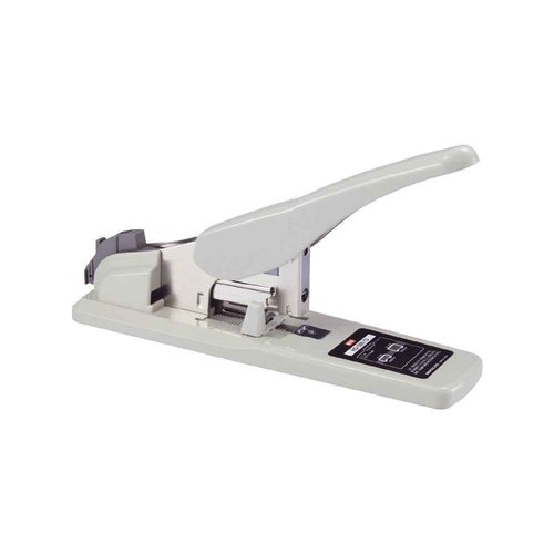 Max Stapler HD-12N/13 Large Stapler, 12 Needle Use, 30-110 Sheets, Gray