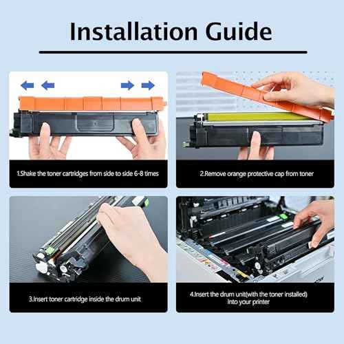 TN229XL Toner Cartridges Replacement for Brother TN229XL TN229XLBK TN-229XL Work for MFC-L3780CDW HL-L3280CDW MFC-L3720CDW HL-L3220CDW HL-L3295CDW HL-L8245CDW HL-L3300CDW Printer High Yield - 2Black