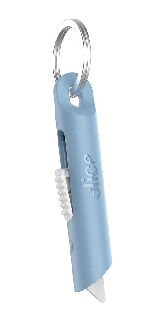 Skiennix Mini Pen Cutter - Retractable Keychain Knife & Box Cutter | Compact Safety Tool