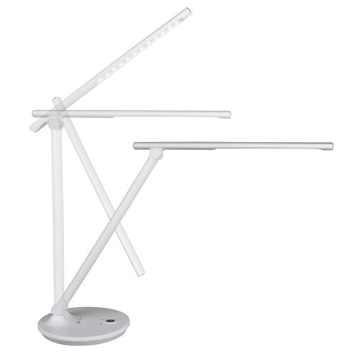 OttLite Emerge LED Sanitizing Desk Lamp with USB Charging – Sanitizes Your Work Space, Touch Activated, Flexible Neck, Modern Light for Reading, Crafting & Office Desktop