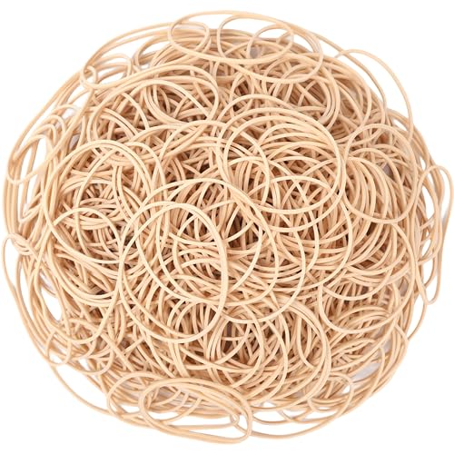 Youowo Rubber Bands Size #19 Beige, 300pcs – Elastic Office & DIY Bands
