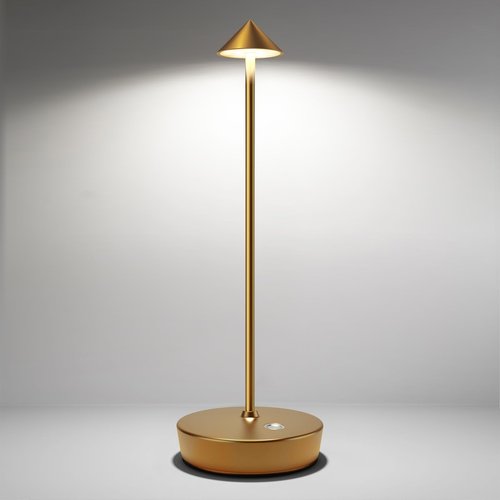 SHANGCAI Cordless Table Lamps Rechargeable, 6000mAh Battery Operated LED Desk Lamp Outdoor Waterproof Portable Touch Dimmable Table Night Light for Patio Restaurant Dining Home Bronze
