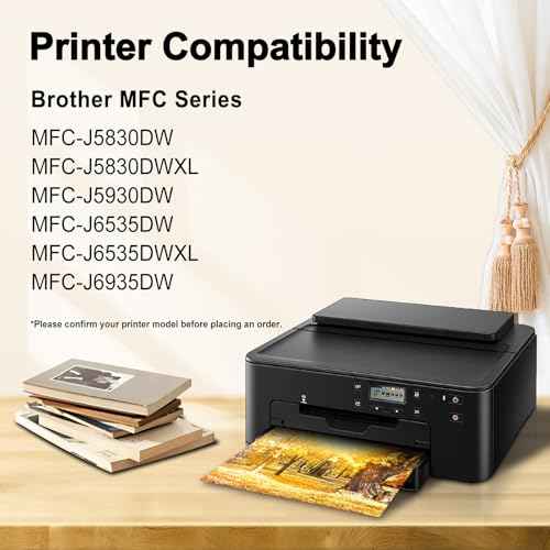 Miss Deer LC3029 Ink Cartridges 5-Pack, Compatible Replacement for Brother LC3029XXL LC 3029 XXL High Yield for MFC-J5830DW MFC-J5830DWXL MFC-J5930DW MFC-J6535DW MFC-J6535DWXL Printer (2BK/1C/1M/1Y)