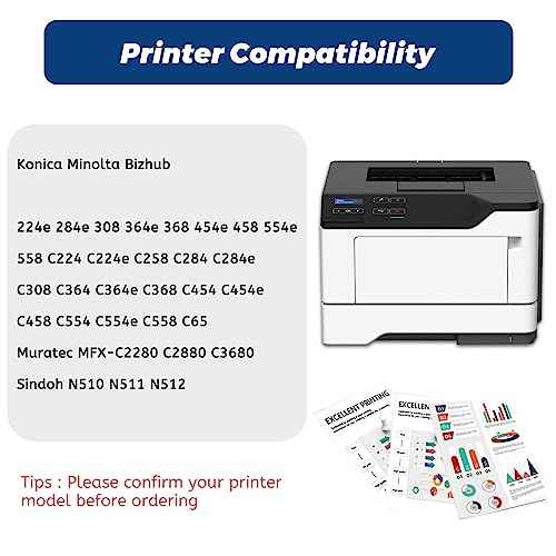 WX-103 WX103 WX 103 Waste Toner Box,A4NN-WY3 Compatible Replacement for Konica Minolta Work with Bizhub 224e 284e 308 364e 368 454e 458 554e 558 C224 C224e C258 C284 C284e C308 Printer,1 Pack