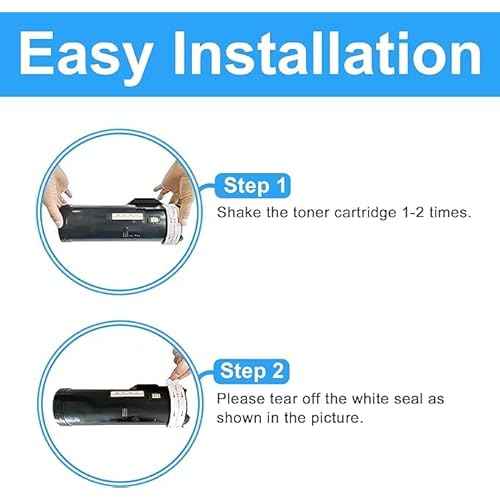 LCL Remanufactured Toner Cartridge Replacement for Xerox 106R02738 106R02740 106R2738 106R2740 3655 25900 Pages WorkCentre 3655i 3655S 3655I/X (1-Pack Black)