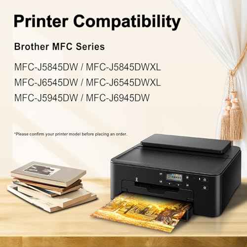 MS DEER LC3037 BK/C/M/Y Ink Cartridges Compatible Replacement for Brother LC3037XXL LC3039XXL LC 3037 XXL High Yield for MFC-J6945DW MFC-J6545DW MFC-J5845DW MFC-J5945DW Printer (8-Pack, 2BK/2C/2M/2Y)