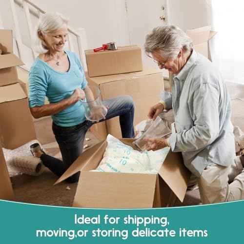 Foam Bags for Shipping - 20 PCS 14¡¿16 Inch Expanding Foam Packaging, Protective Packaging Cushioning Pads for Fragile Items, Electronics, Glassware