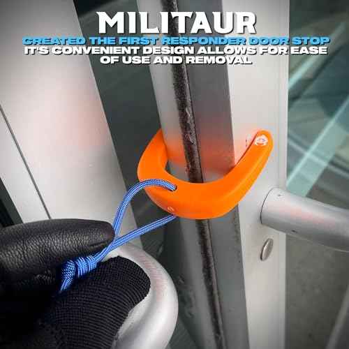 First Responder Door Stop/Jam Multi (3 Pack) ? Compatible with Molle Systems, Tactical Tool for Police, EMS, EMT, Firefighters, Security