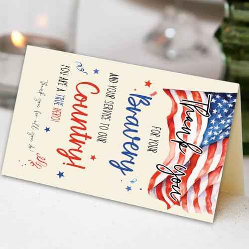 Veterans Day Card,Military Retirement Gifts,Thank You for Veterans Military