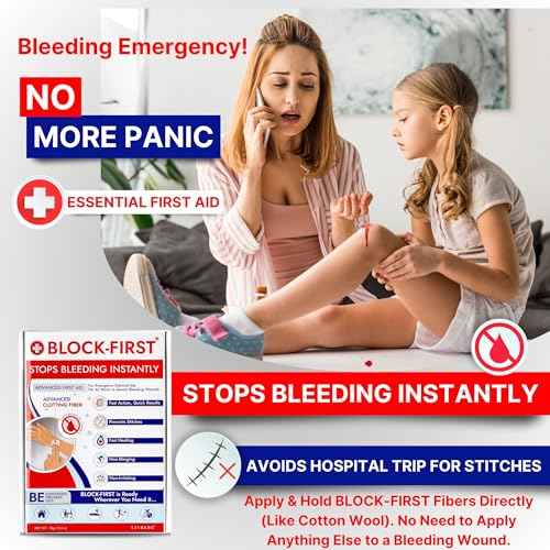 Advanced First Aid Kit? Stops Bleeding Instantly & Prevents Stitches, Emergency Trauma Medical Kit for Home, Car, Travel, Camping, Hiking, Office, Sports, Outdoor Survival, Multi-Use Pack
