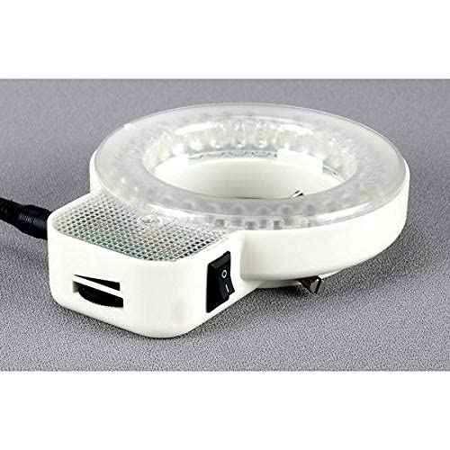 AmScope LED-56S-ZK 56 Microscope Ring Light LED Ring Light Illuminator with Dimmer for Stereo Microscope