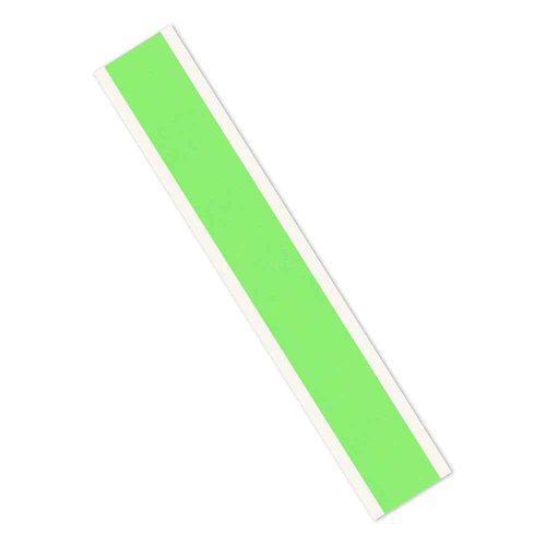 3M 401+ 1" x 8"-250 High Performance Masking Tape - 1" x 8" Rectangles, Crepe Paper, Green (Pack of 250)