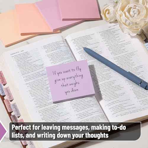 Mr. Pen- Sticky Notes, 3¡±x3¡±, 12 Pads, 600 Sheets, Colorful Sticky Notes 3x3, Sunset Sorbet