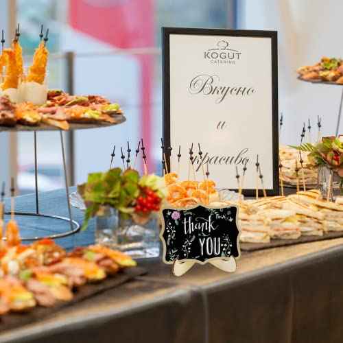 12 Pcs Mini Chalkboard Signs, Small Chalkboard Labels with Easel Stand, Wooden Blackboard for Table Numbers, Food Signs, Wedding Signs, Place Cards and Event Decoration, with 1 Liquid Chalk