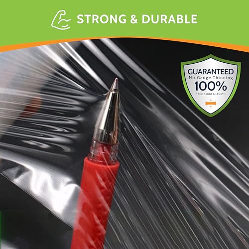 PSBM Mini Stretch Film/Wrap with Plastic Handle 3" x 1000' 50 GA 18