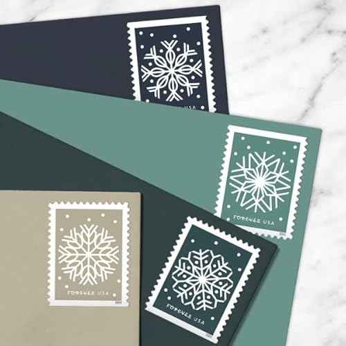 Winter Whimsy 2024 (1 Booklet, 20 Stamps) First-Class Mail Forever Postage Stamps