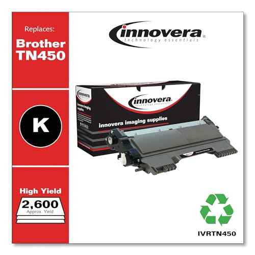 Innovera Remanufactured Black High-Yield Toner, Replacement for TN450, 2,600 Page-Yield