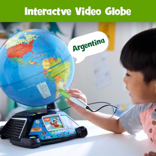 LeapFrog Interactive World Globe for Kids with BBC Videos & Games