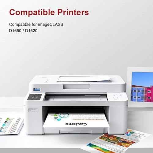 121 Black Toner Cartridge High Yield Compatible Replacement for Canon 121 Toner Cartridge CRG121 CRG-121 for Canon imageCLASS D1620 D1650, 121 Toner Cartridge 2 Black