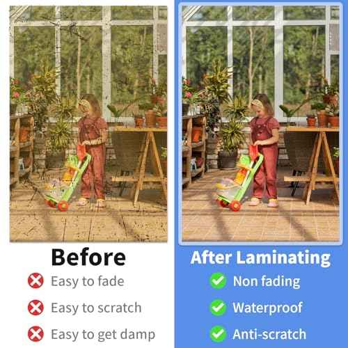 Thermal Laminating Pouches, FungLam Clear Laminating Sheets, 3 Mil Thickness Thermal Laminating Sheets, 9¡¿11.5 Inch Laminator Sheets for Laminators, Clear Plastic Letter Size Sheets, 500 Pack.