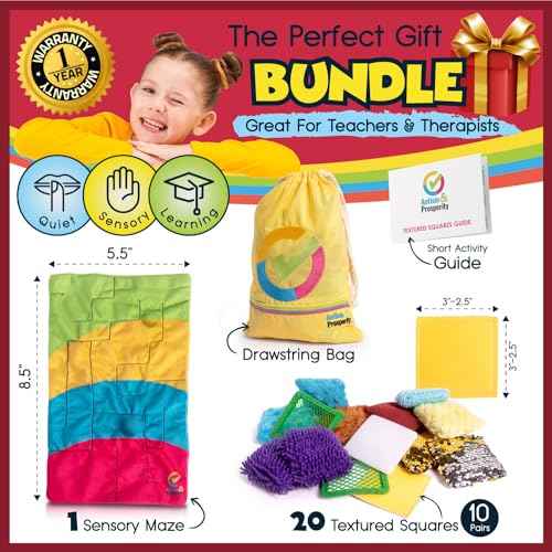Autism & Prosperity Quiet & Educative Sensory Special Education Classroom Must Haves ? Autism Toys Autism Sensory Products & Gifts, Sensory Toys for Kids with Autism Toddler Ages 3 4 5 7 8 12