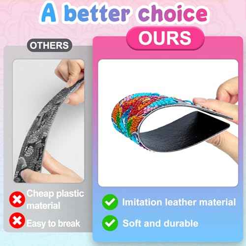 6 Pcs Diamond Art Bookmarks Kits for Adults,DIY Small Diamond Painting Bookmark, 5D Diamonds Dot Craft Making for Book Lovers(Mandala)