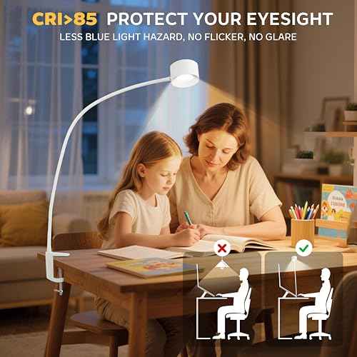 Portable and Rechargeable LED Desk Lamp,Versatile Lighting Solution for Office, Study, and Outdoor Activities£¬White