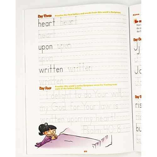 A Reason For Handwriting Workbook & Teacher Guidebook Level A, Grade 1 - Kids Writing Practice Books for 1st Graders & Beginners - Penmanship Workbooks for Homeschooling & Practicing