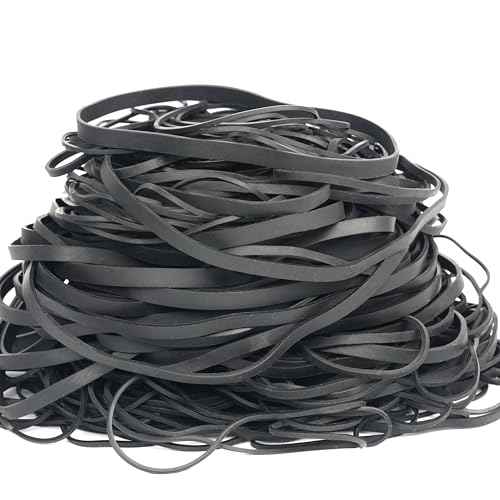 HAIDIBAO-Rubber Bands Assorted Sizes 0.5lbs large rubber bands heavy duty Elastic Bands 4 sizes black rubber band for Office supplies size#69,size#117B,size#8in,size(4-4/5" x 1/16")