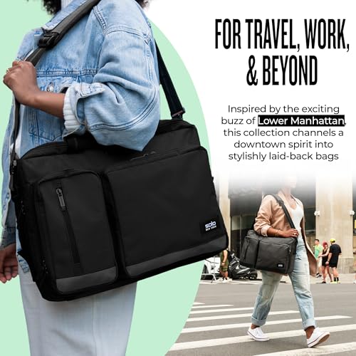 Duane Hybrid Briefcase Backpack 15.6