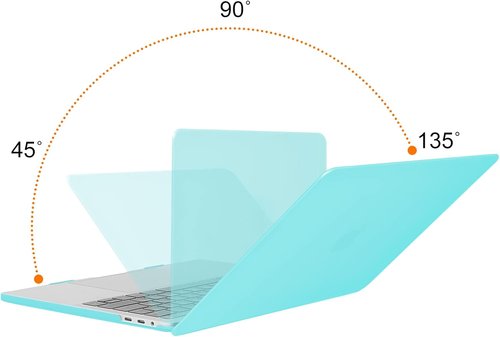 MOSISO MacBook Pro 13 Inch Case - Durable Hard Shell with Keyboard Cover & Screen Film | Turquoise
