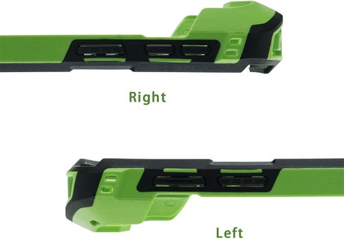 IYOUBOL Rugged Protective Bumper Case with Hand Strap for Zebra TC51/TC52/TC56 - Green