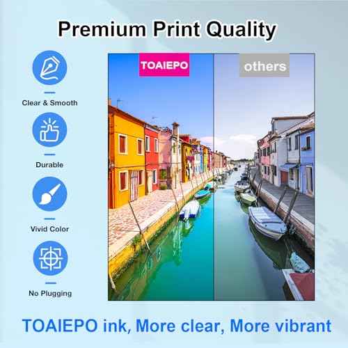 High Yield LC401XL Ink Cartridges Compatible for Brother LC401 Cartridges Work with Brother MFC-J1010DW MFC-J1012DW MFC-J1170DW MFC-J1800DW, 8 Pack