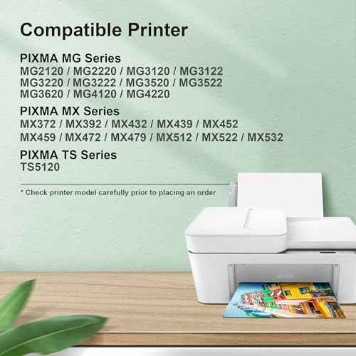 PG-240XL/CL-241XL Ink Cartridges Compatible for Canon 240XL 241XL Combo Pack, 240XL and 241XL Ink Cartridge for Canon PIXMA MG3620 MG3600 TS5120 MG3120 MG3520 MX472 Printer (2 Pack)
