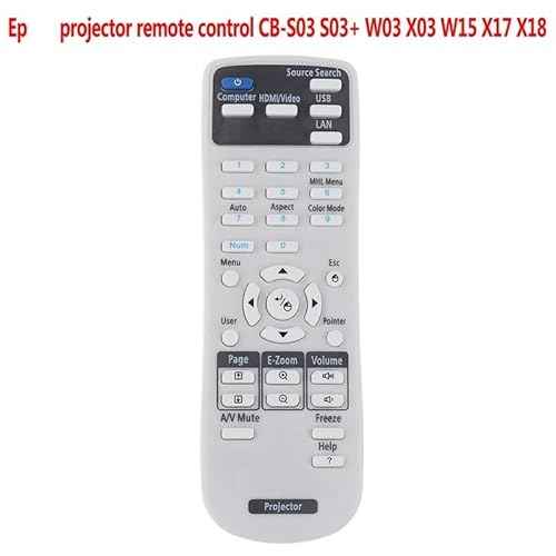 Controller Control for Epsoon 1599176 Projector Fernbedienung Controller Cont3220 Ex5220 Ex5230 Ex6220 Ex7220 725Hd 730Hd