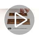 OLIXIS Brown 3-Drawer Lateral File Cabinet with Rolling Printer Stand
