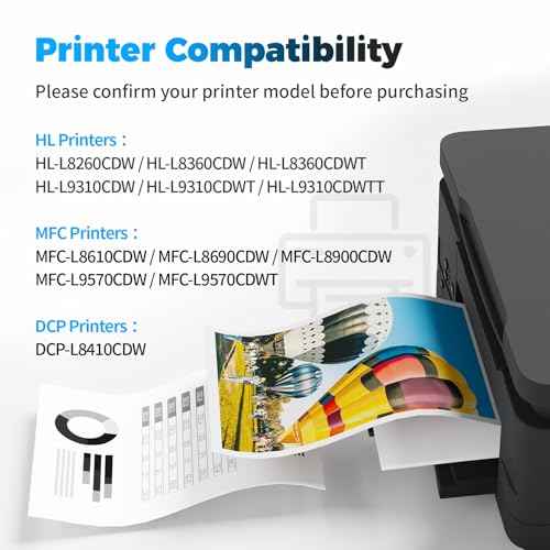 TN433 TN431 Toner Cartridge Replacement for Brother TN433 TN431 TN-433 TN431bk Compatible for Brother MFC-L8900CDW MFC-L8610CDW HL-L8360CDW HL-L8260CDW Printer (Black, 2-Pack)